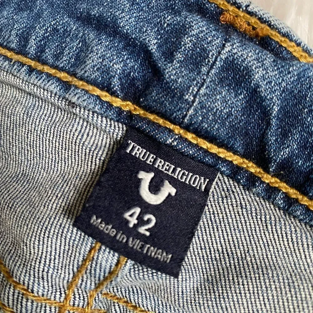 True Religion Rocco Relaxed Skinny Jeans Mens‎ Size 42 Short